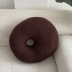 Nordic Bouclé Abstract Cushion – Minimalist Plush Pillow | Madigas