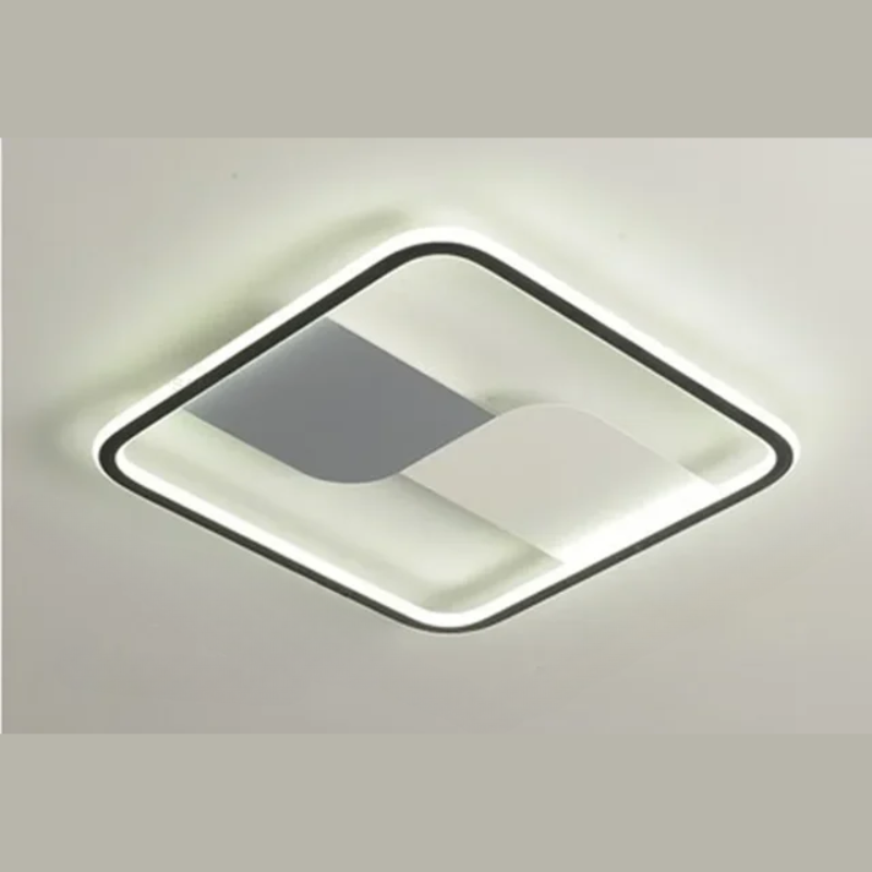 Modern LED ceiling light with round design – Dimmable for bedroom and living room