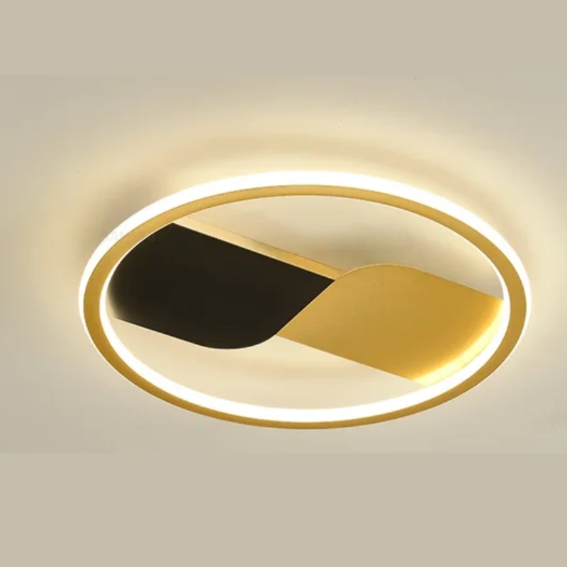 Modern LED ceiling light with round design – Dimmable for bedroom and living room