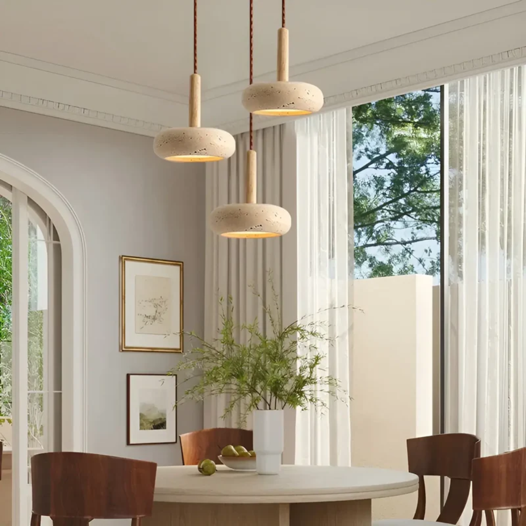 LED Retro Japanese Ceiling Lamp - TranquilHalo