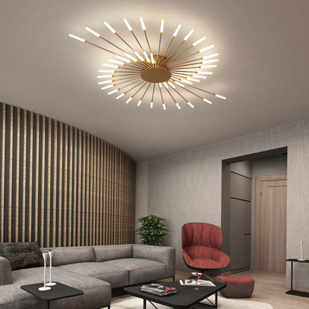 Modern large LED ceiling light - LumenMax