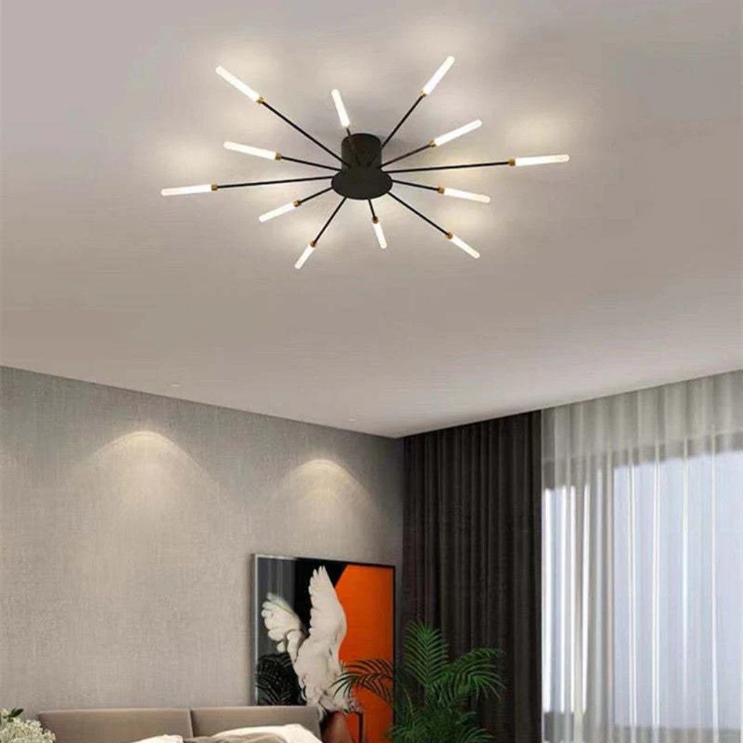 Modern large LED ceiling light - LumenMax