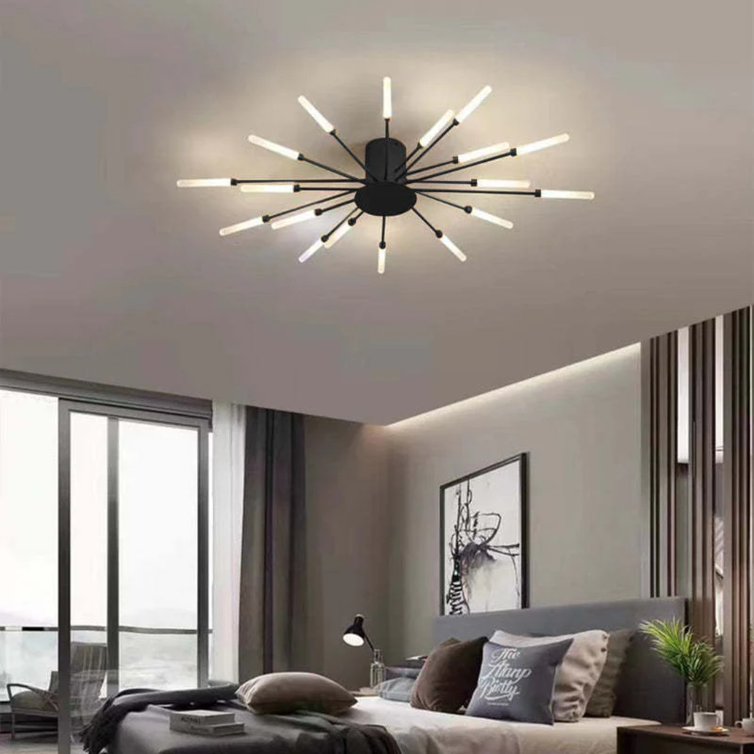 Modern large LED ceiling light - LumenMax