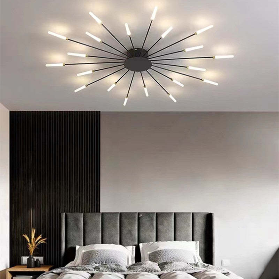 Modern large LED ceiling light - LumenMax