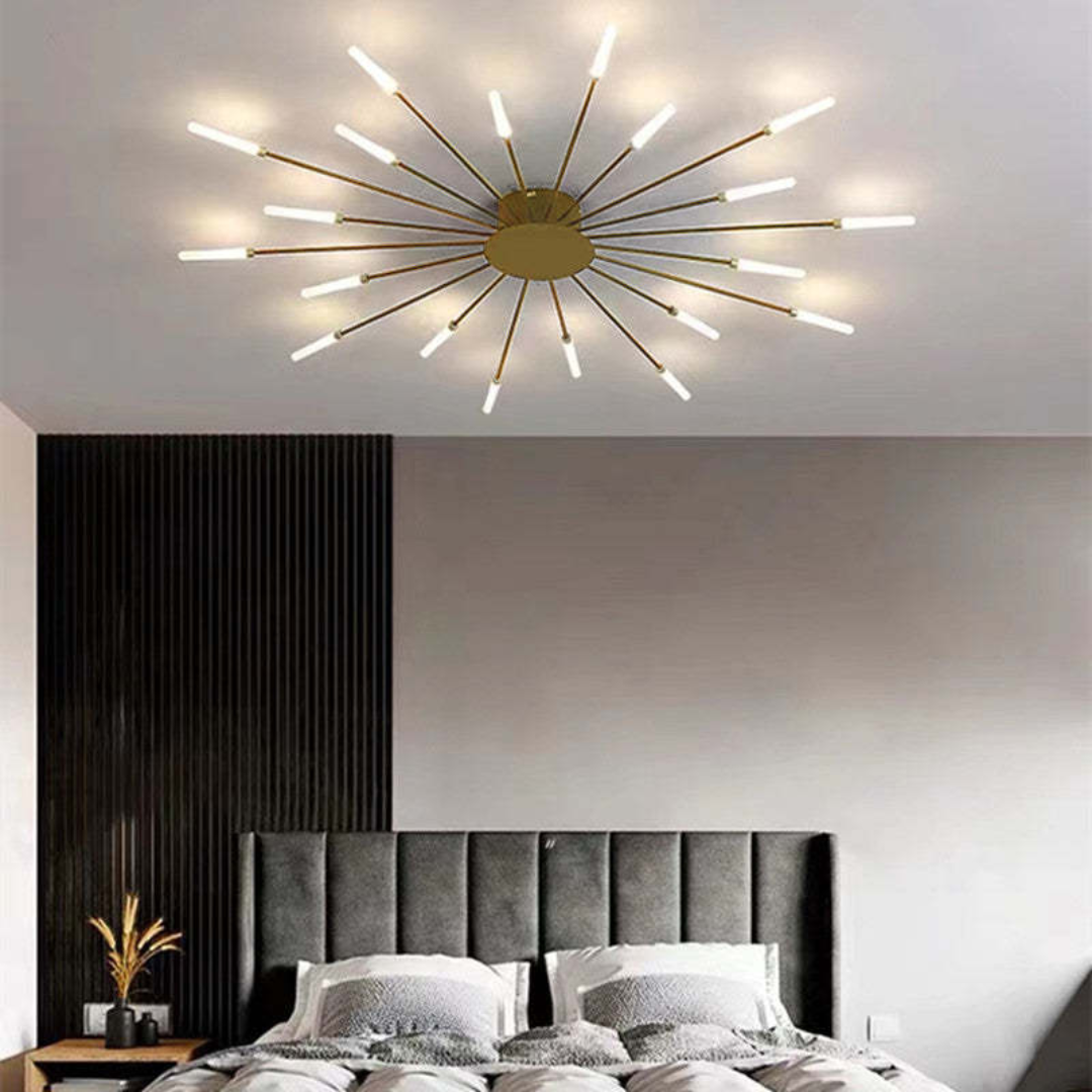 Modern large LED ceiling light - LumenMax