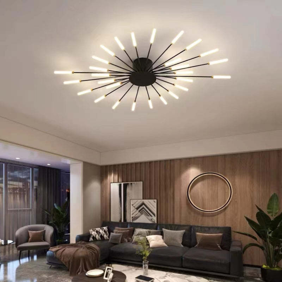 Modern large LED ceiling light - LumenMax