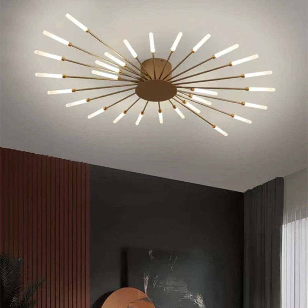 Modern large LED ceiling light - LumenMax