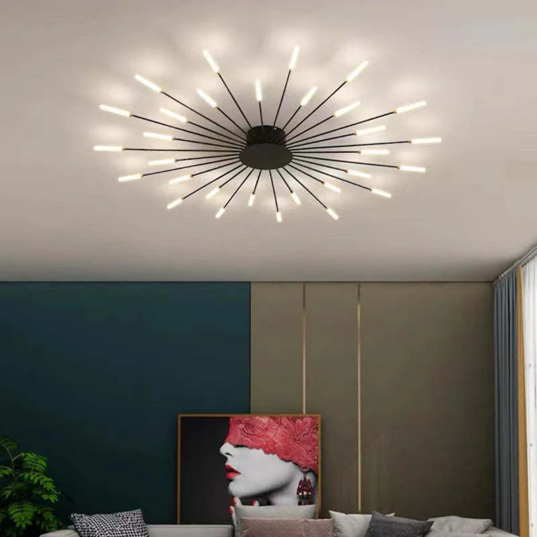 Modern large LED ceiling light - LumenMax