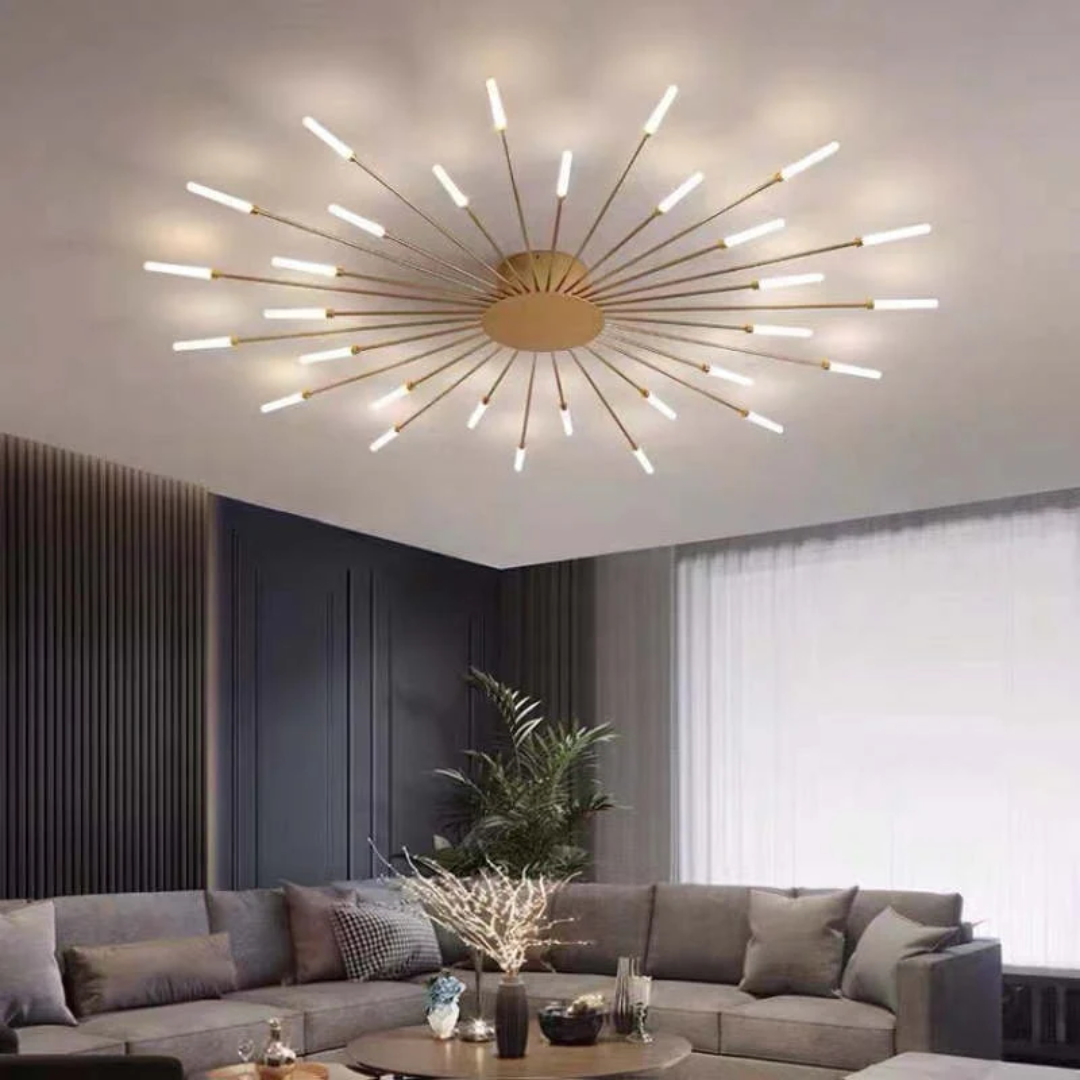 Modern large LED ceiling light - LumenMax