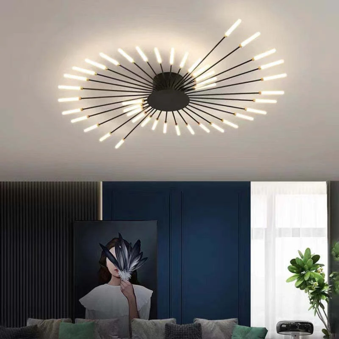 Modern large LED ceiling light - LumenMax