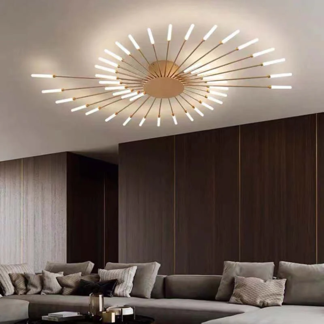 Modern large LED ceiling light - LumenMax