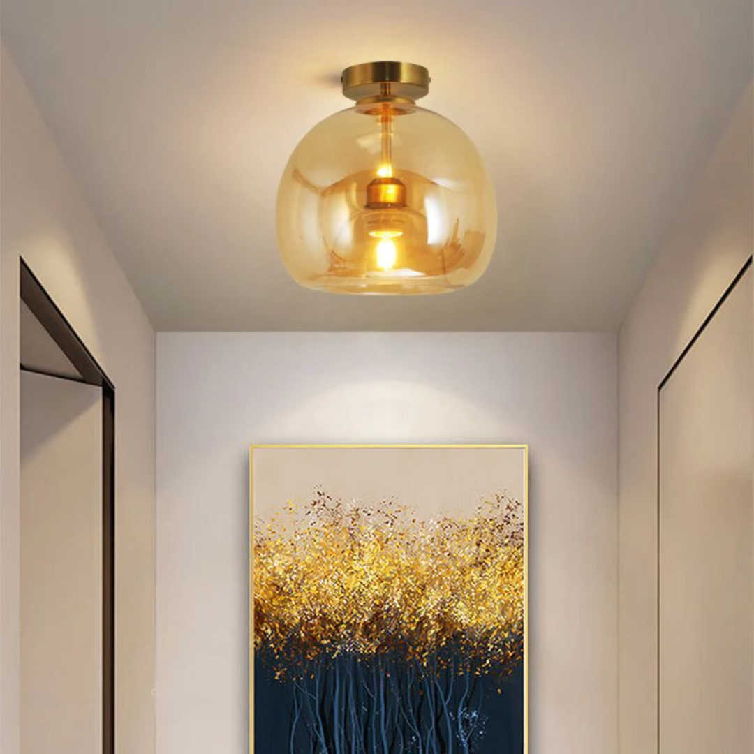 Modern Round LED Ceiling Light - Aurelia