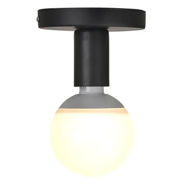 Minimalistic Vintage Hanging Lamp – Simple Ceiling Light for Living Room and Hallway