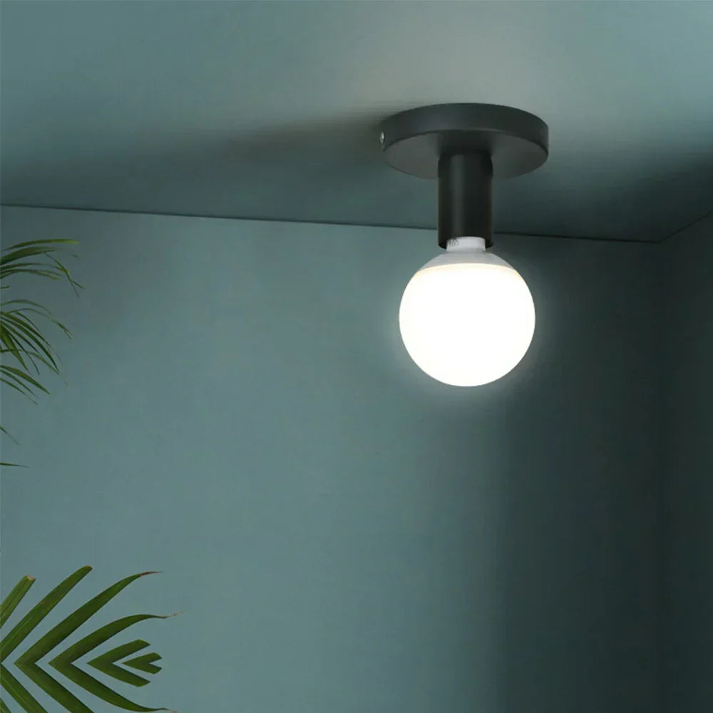 Minimalistic Vintage Hanging Lamp – Simple Ceiling Light for Living Room and Hallway