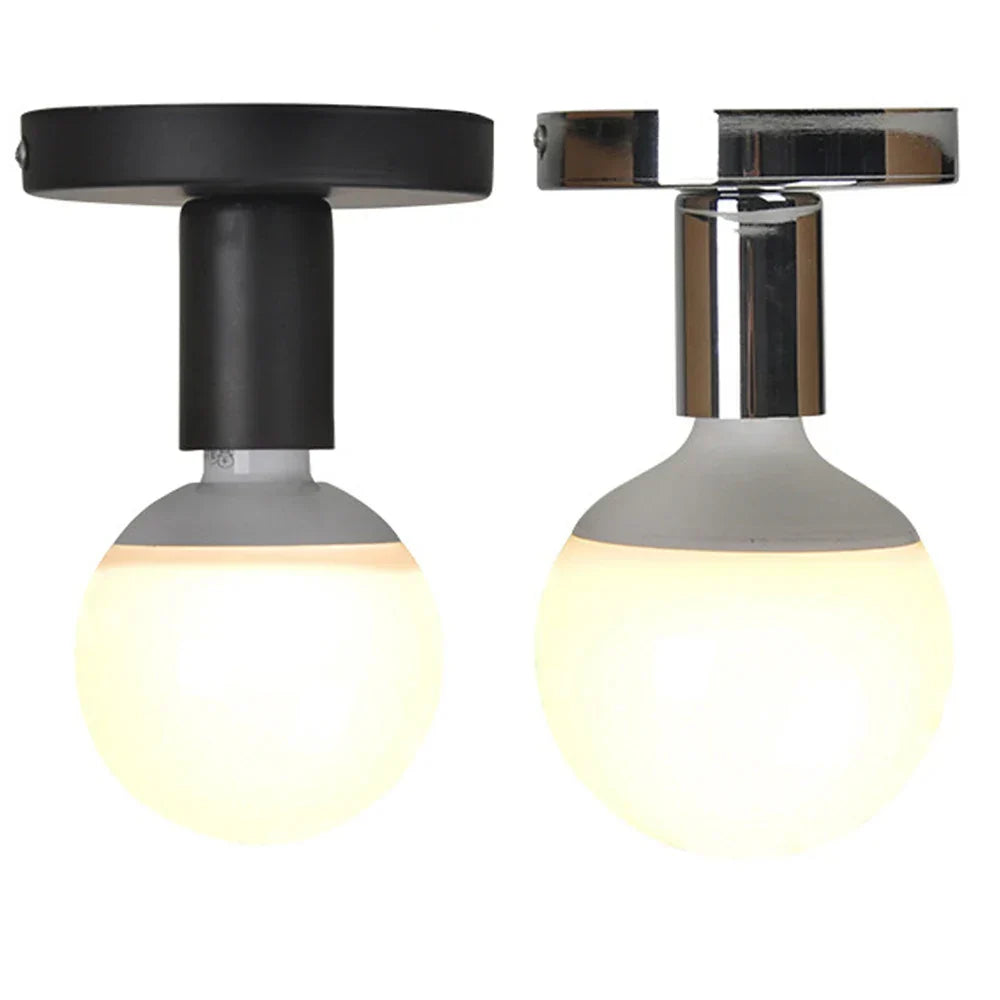 Minimalistic Vintage Hanging Lamp – Simple Ceiling Light for Living Room and Hallway