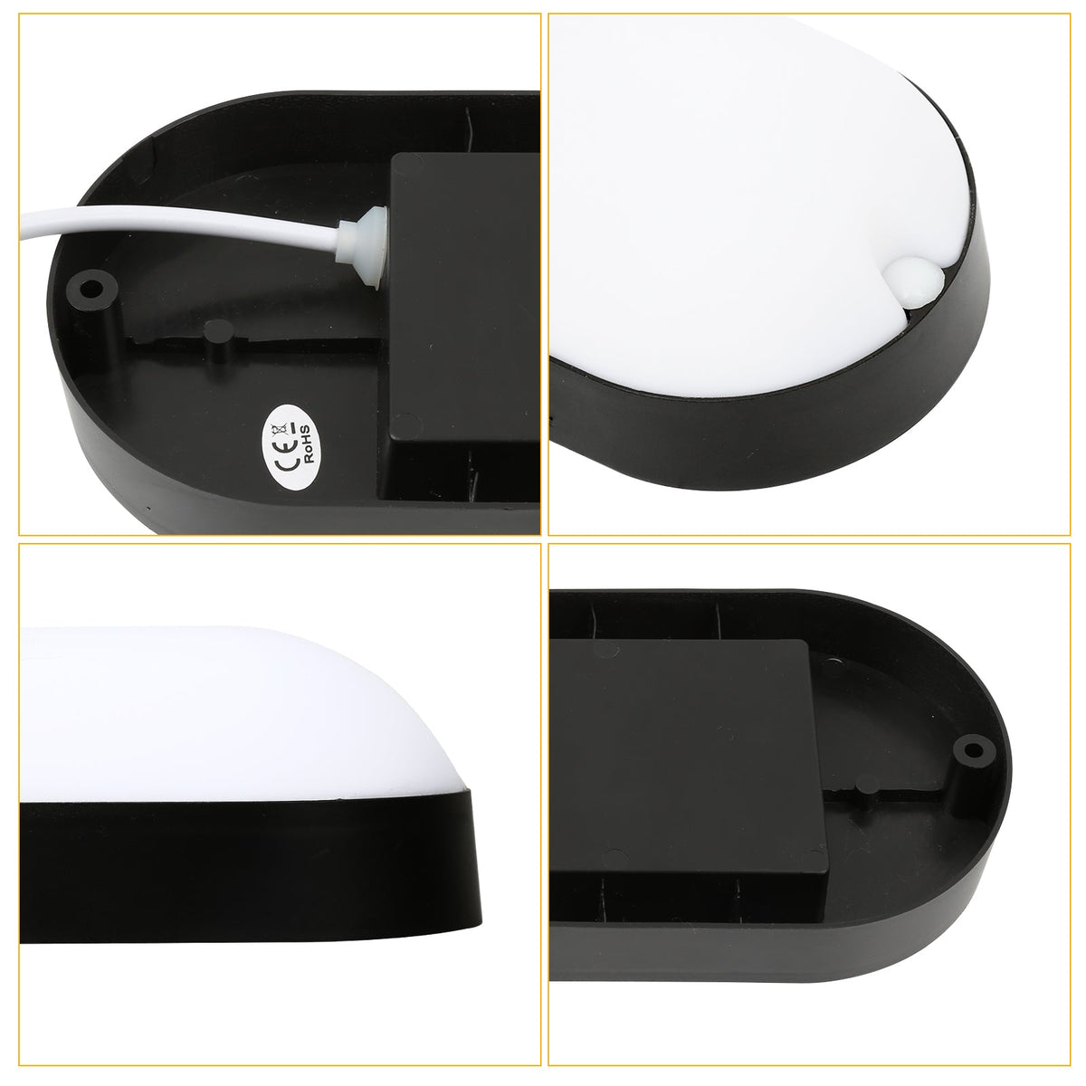 15W LED Moisture Protection Light IP54 2 Pieces
