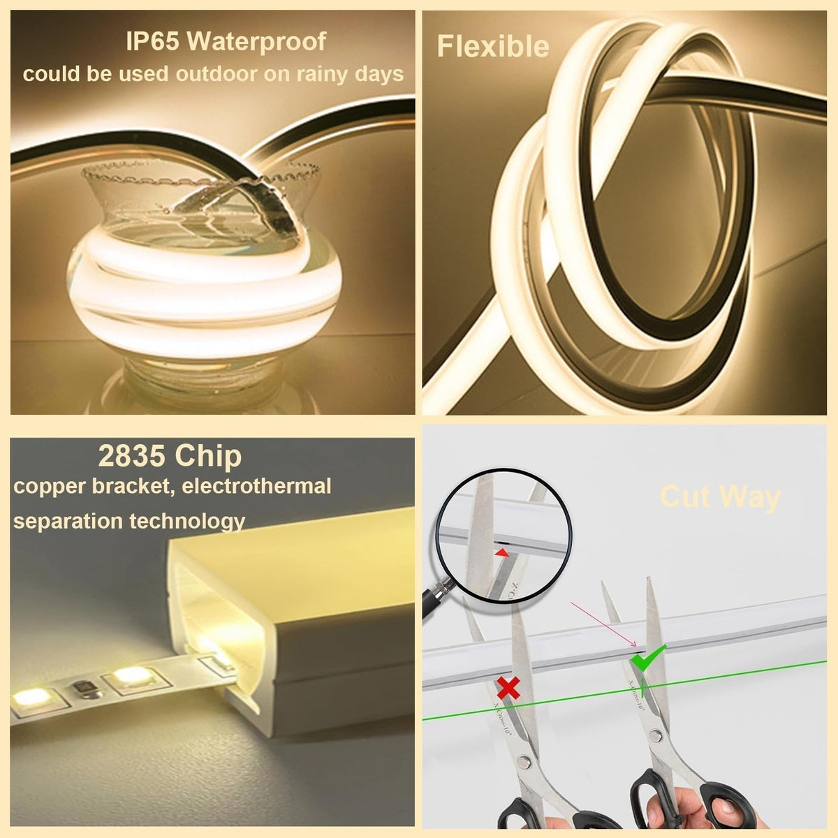 TwilightStrip LED Strip Lights | Flexible waterproof RGB lighting | Indoor and outdoor use