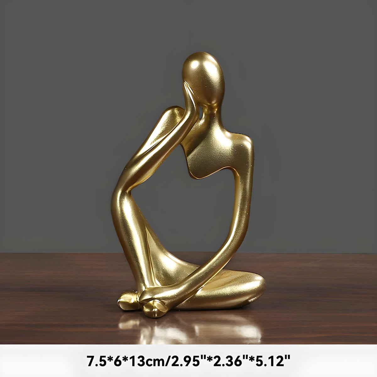 Abstract Thinker Sculpture Home Decor