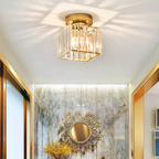 Modern Crystal Ceiling Lamp - CrystalGlow