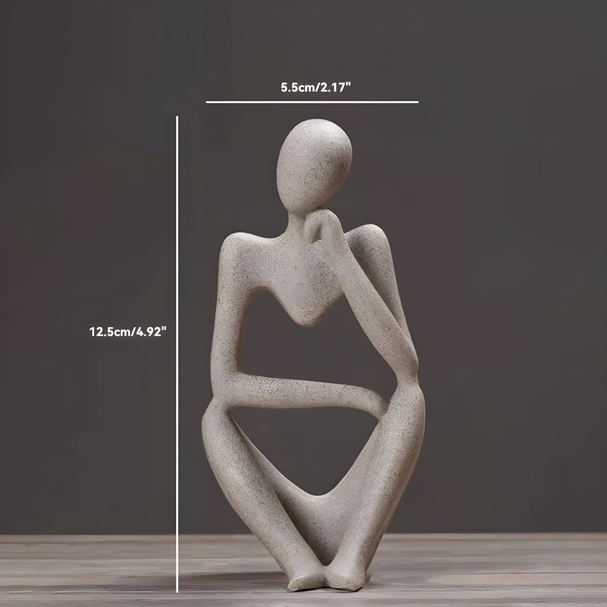 Abstract Thinker Sculpture Home Decor