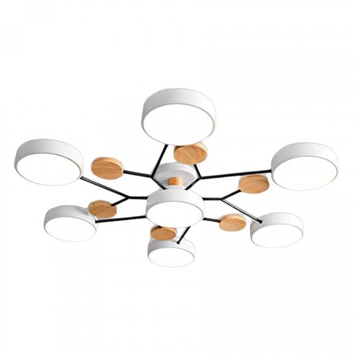 Branching LED Ceiling Light - NordicGlow