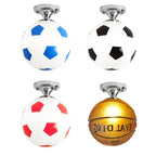 Playful Football Ceiling Light - GoalBright