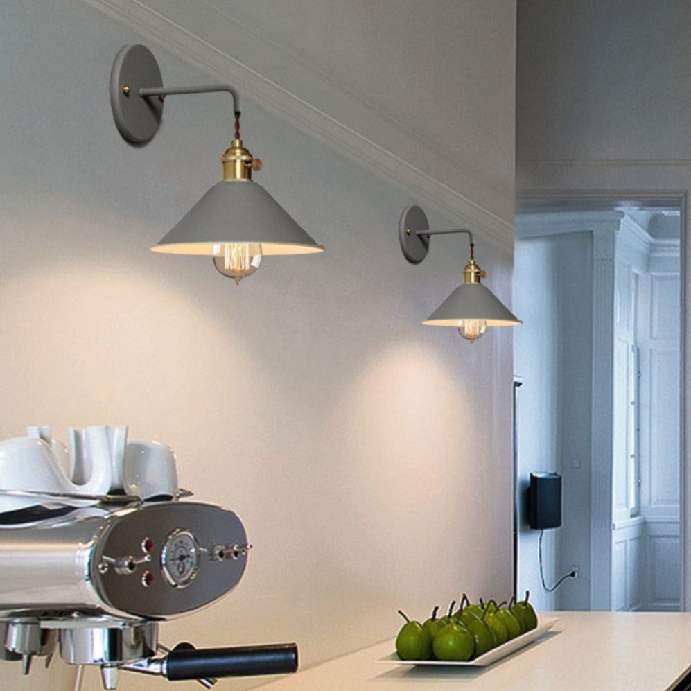 Colorful Vintage Wall Lamps