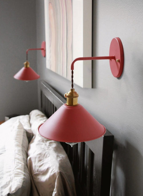 Colorful Vintage Wall Lamps