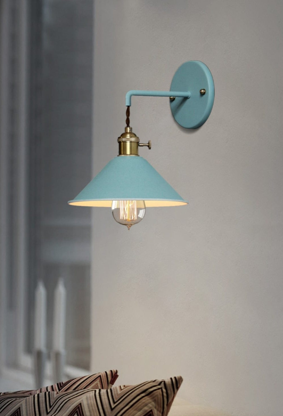 Colorful Vintage Wall Lamps