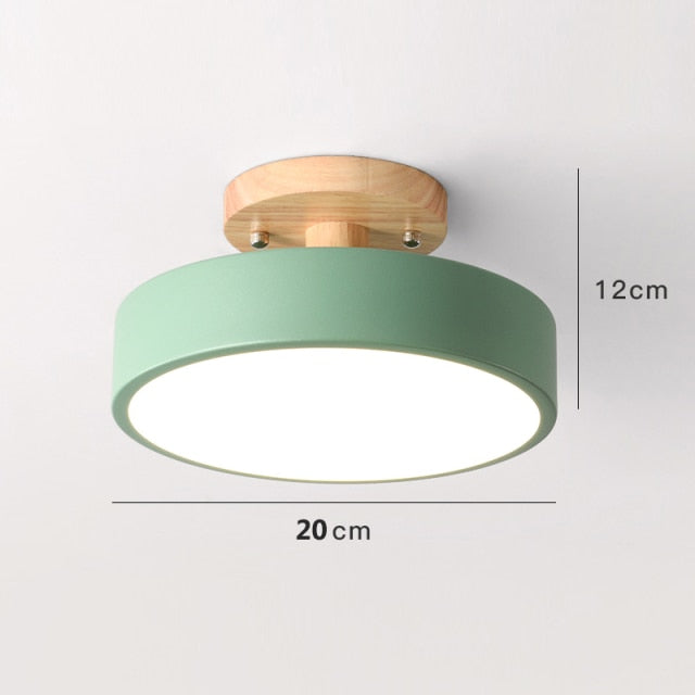Colorful Nordic LED Ceiling Light
