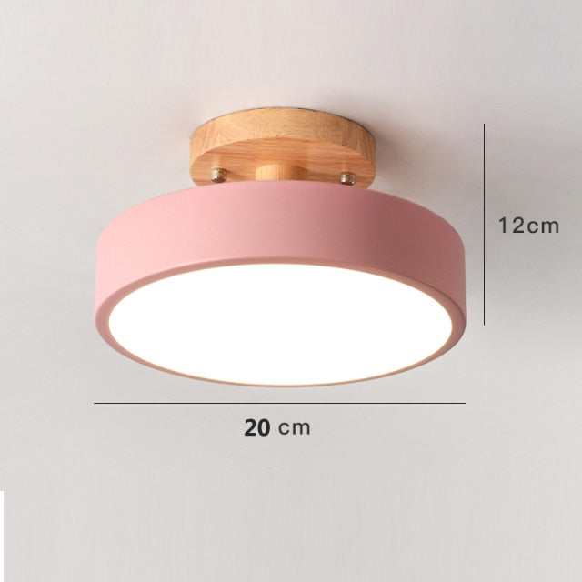 Colorful Nordic LED Ceiling Light