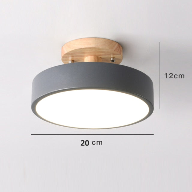 Colorful Nordic LED Ceiling Light