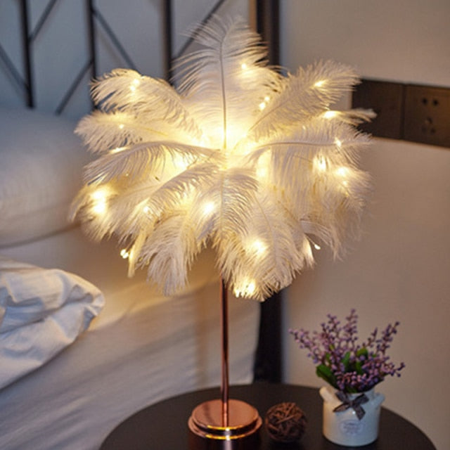 Federpalme Creative Table Lamp