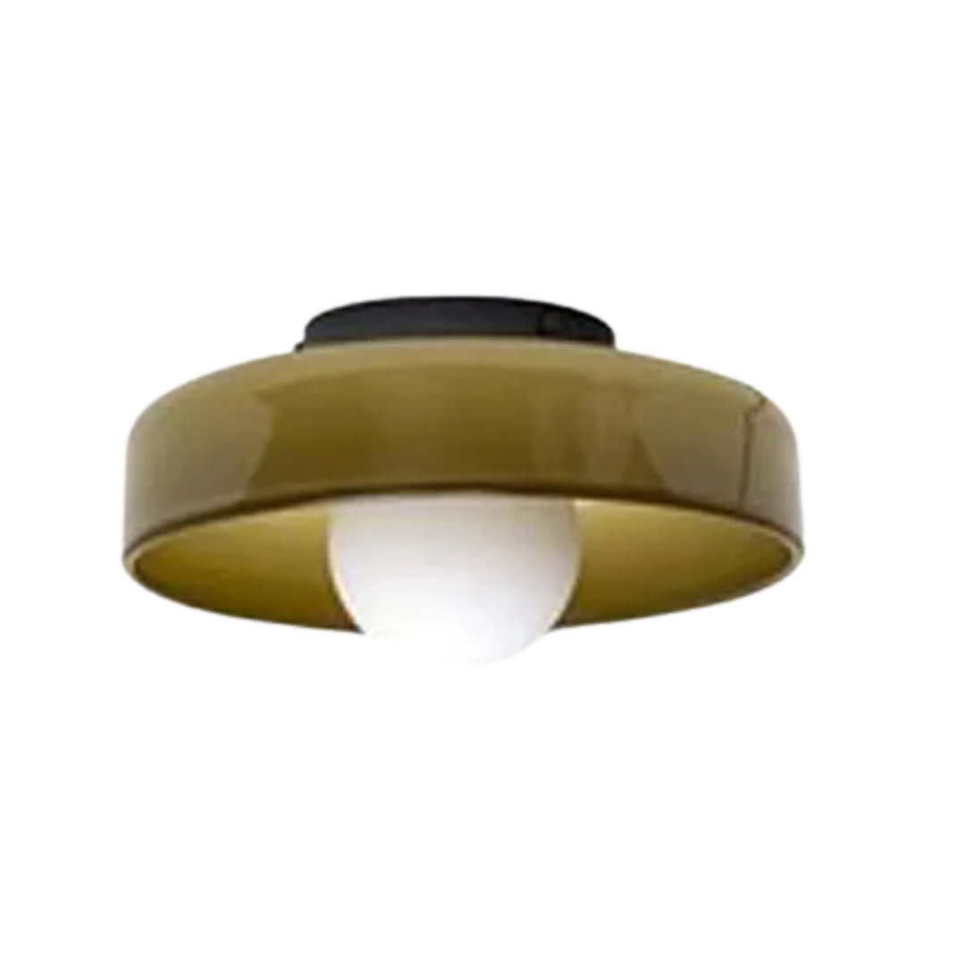 Round ceiling light with stylish functionality - LumiSphere