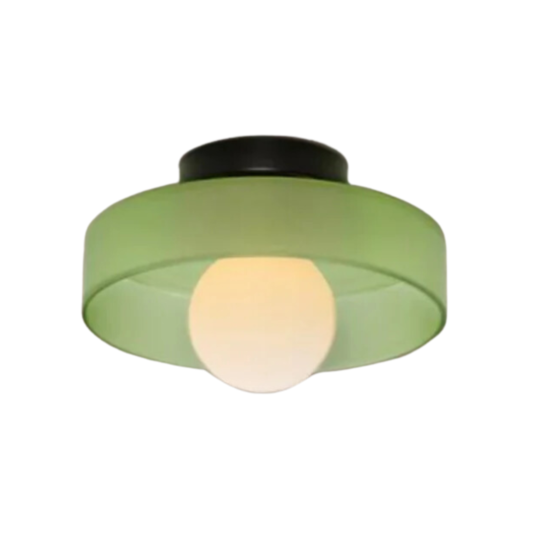 Round ceiling light with stylish functionality - LumiSphere