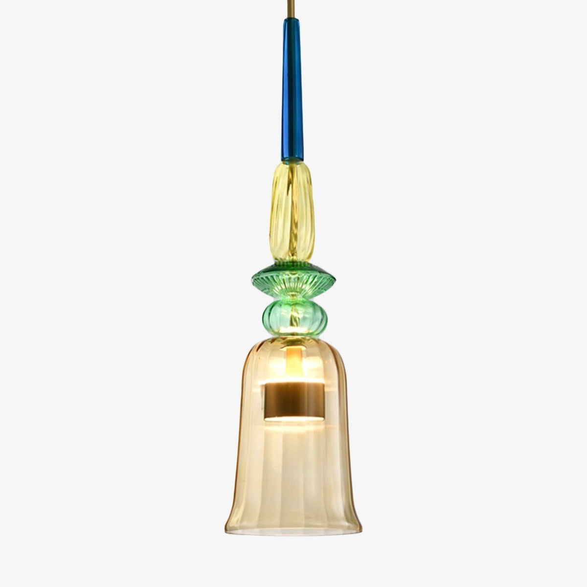 Stylish colored ceiling lamp - Sofia