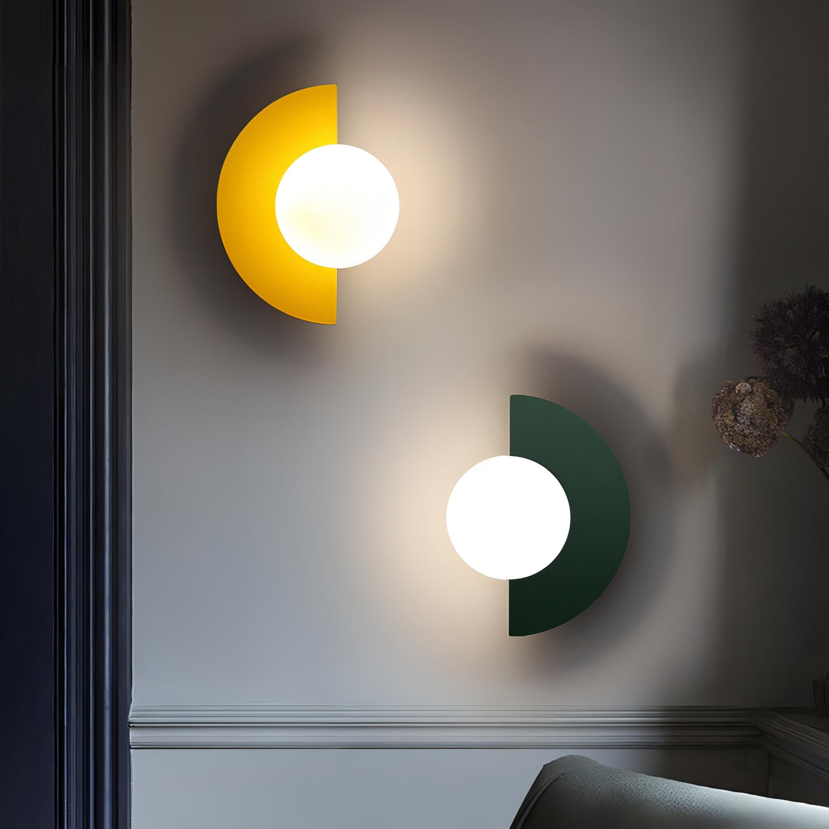 Modern metal wall lamps Nordic design